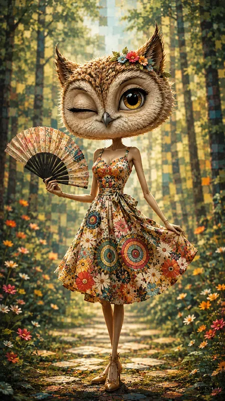 Unique Fashion Mascot Clipart Assets