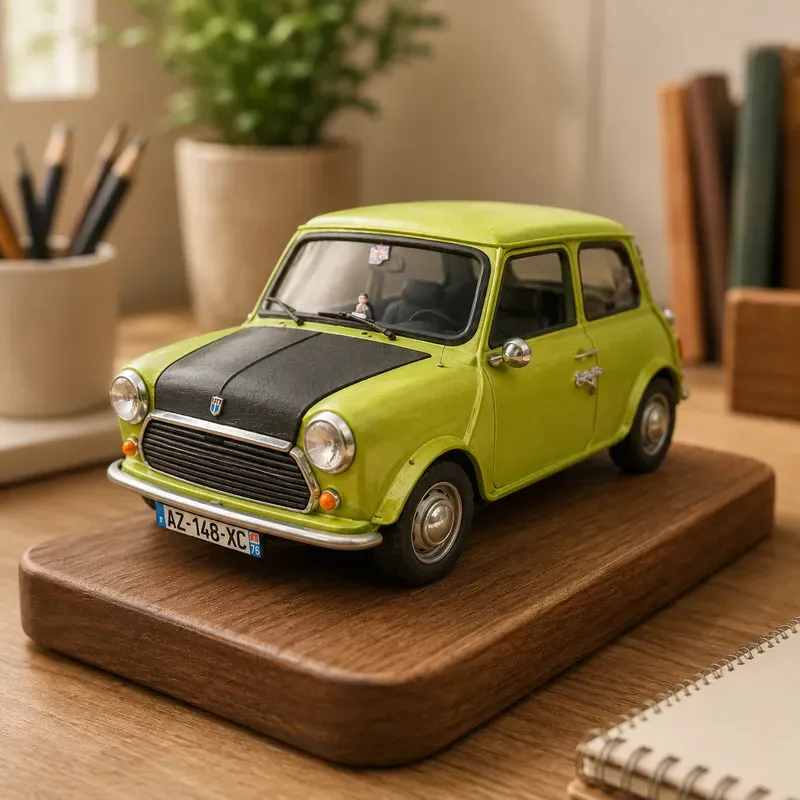 Vehicle Photos To 3D Desk Collectibles