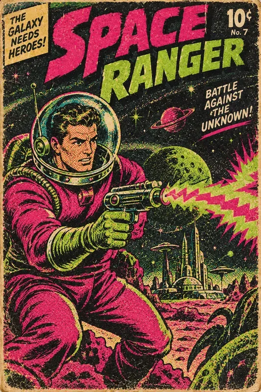 The Pulp Vault Vintage Comic Art