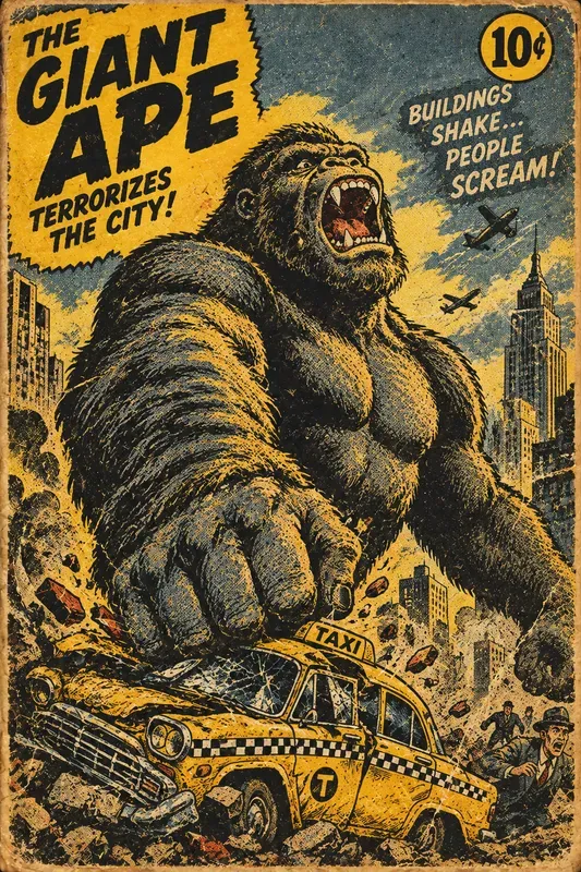 The Pulp Vault Vintage Comic Art