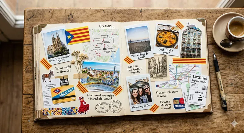 Beautiful Travel Scrapbooks