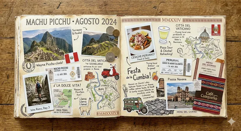 Beautiful Travel Scrapbooks