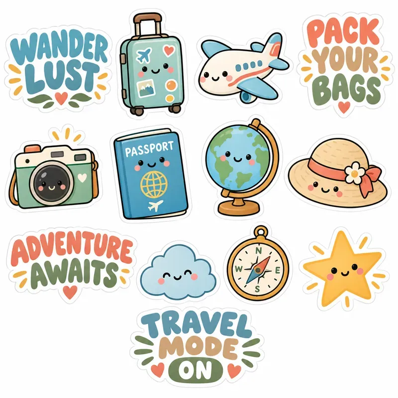 Cozy Coffee Shop Sticker Pack Generator