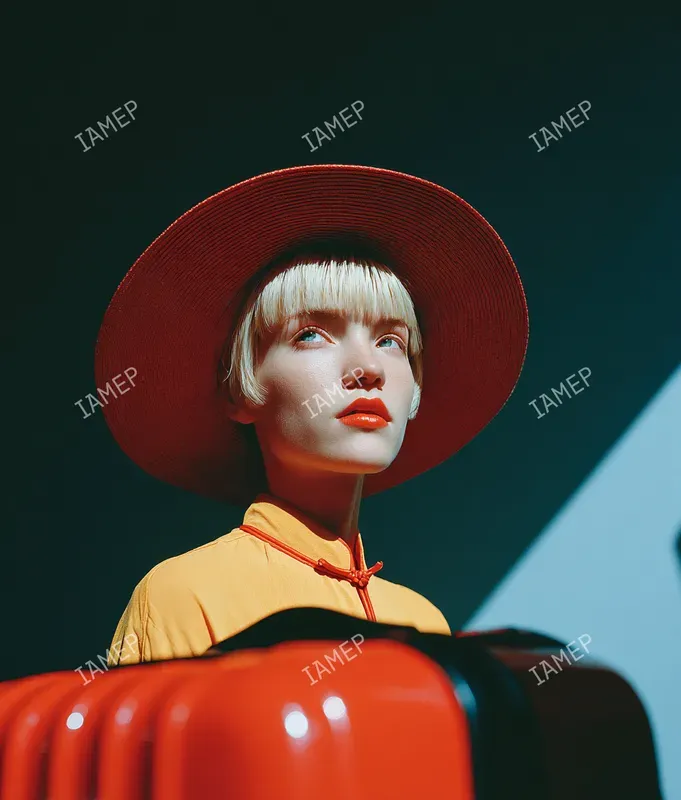 Free Cinematic Colorblock Portraits