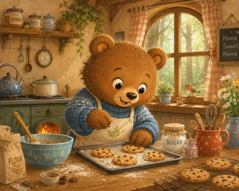 Whimsical Storybook Character Scenes