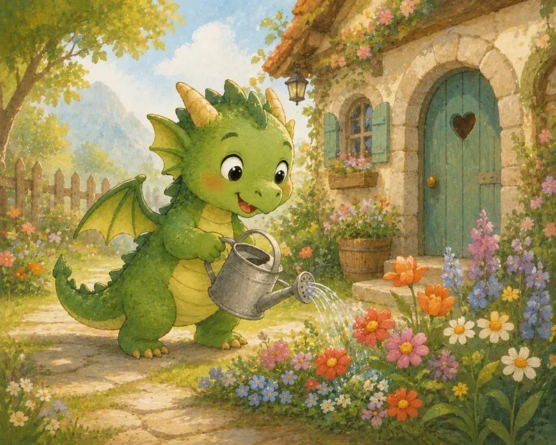 Whimsical Storybook Character Scenes