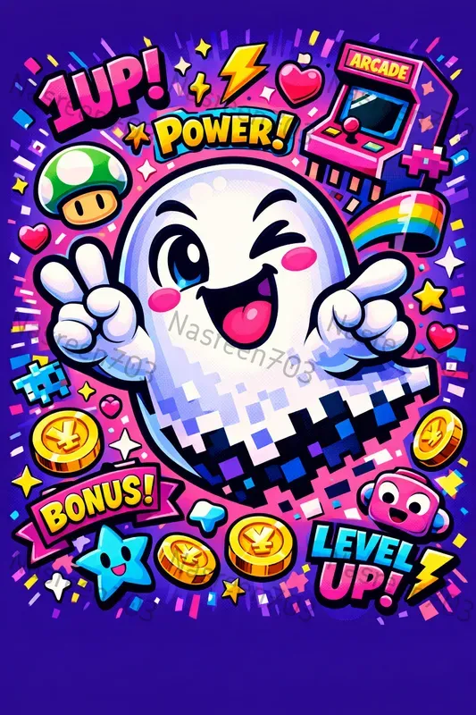 Cute Chaos Cartoon Pop Style Posters