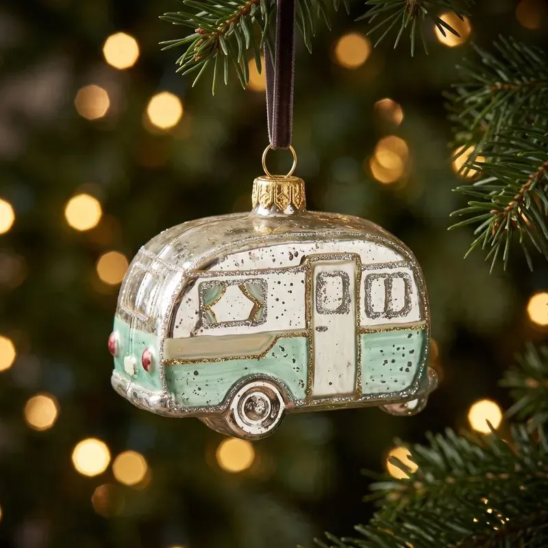 Mercury Glass Ornament Figures