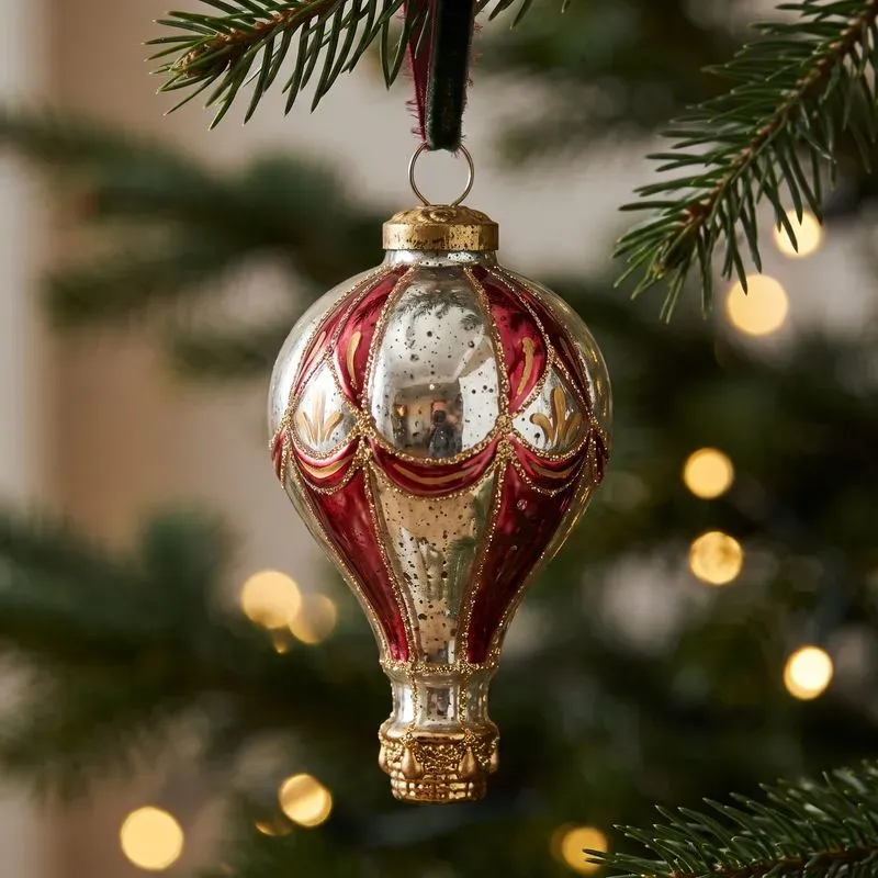 Mercury Glass Ornament Figures