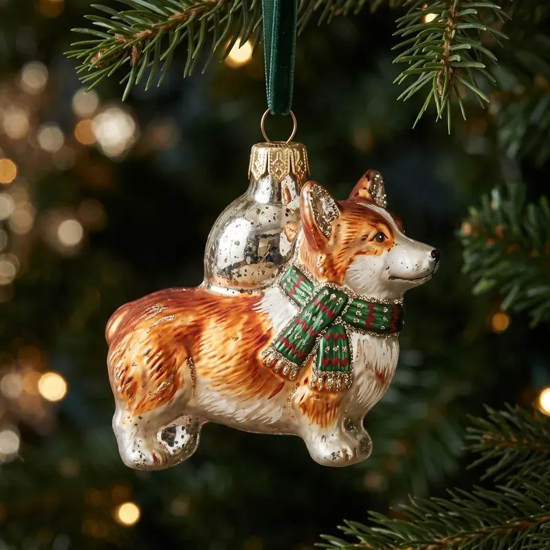 Mercury Glass Ornament Figures