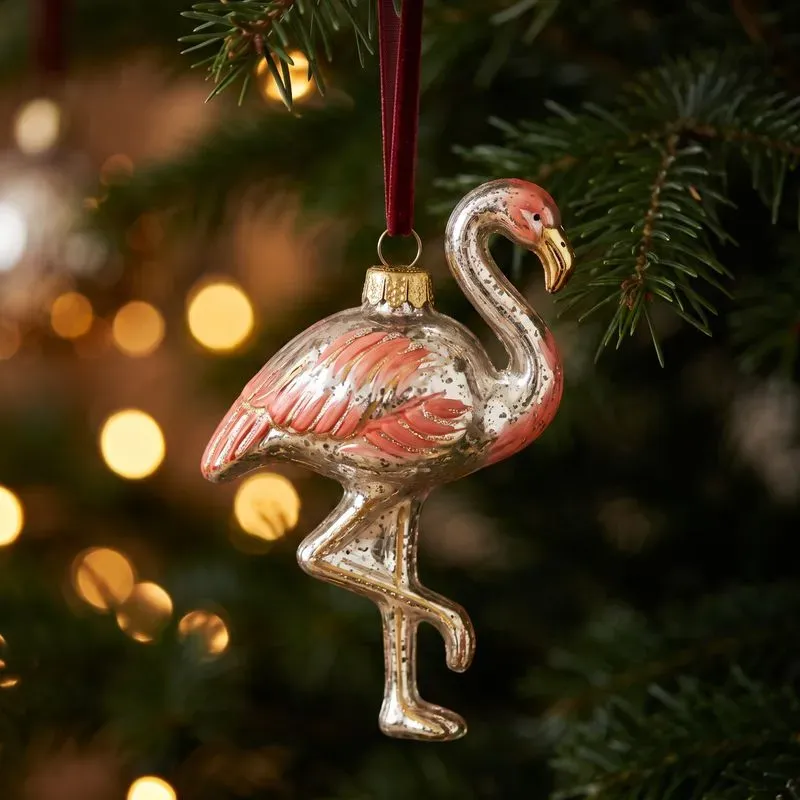 Mercury Glass Ornament Figures