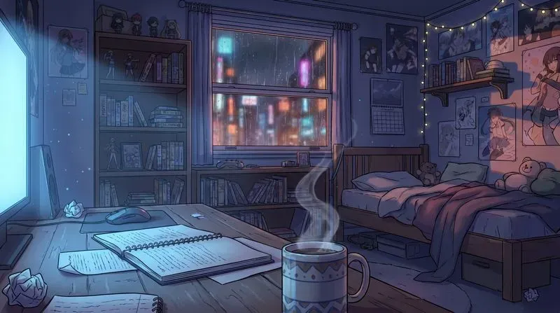 Firstperson 2D Anime Interiors