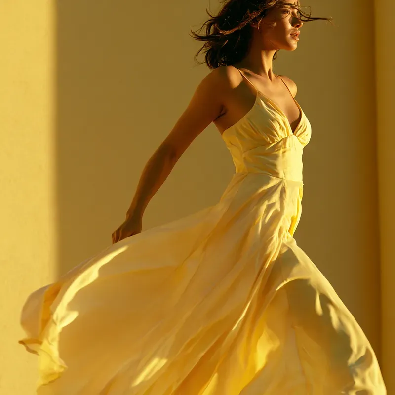 Pastel Yellow Summer Cinematic Lifestyles