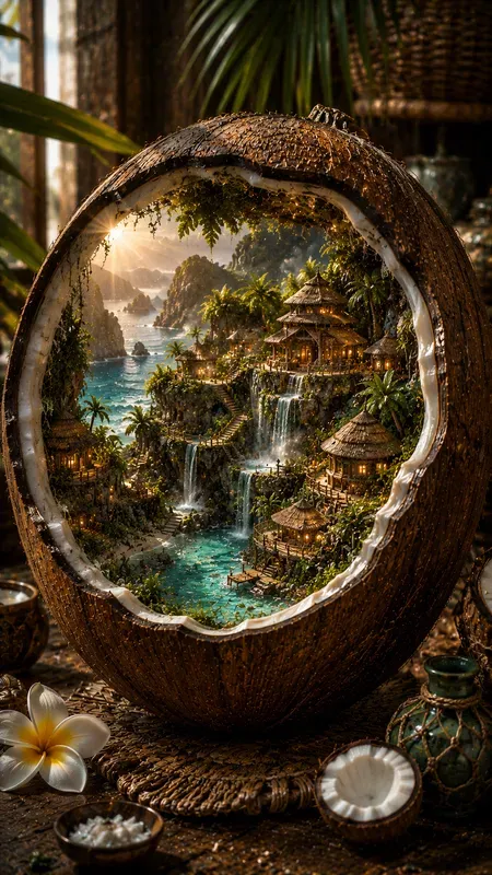 Hidden Realms In Miniature