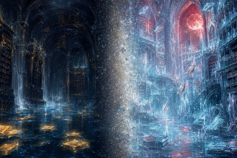 Romantasy Full Cover Wraps Dark Libraries