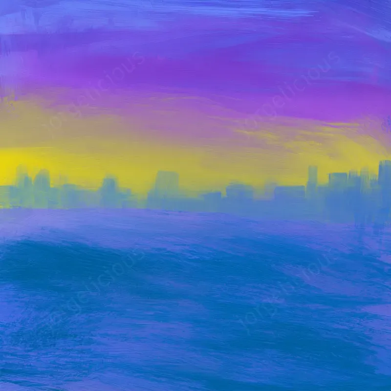 Dreamy Atmospheric Paintings