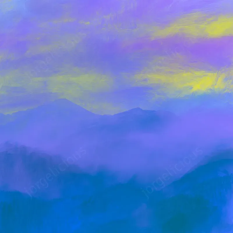 Dreamy Atmospheric Paintings