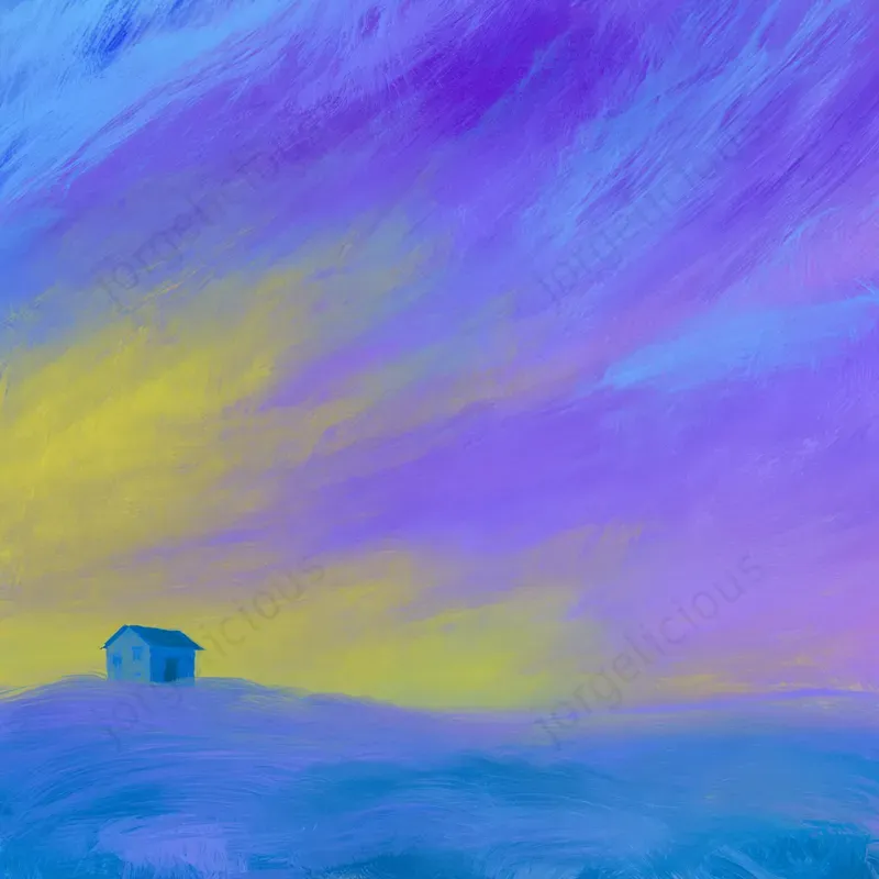 Dreamy Atmospheric Paintings