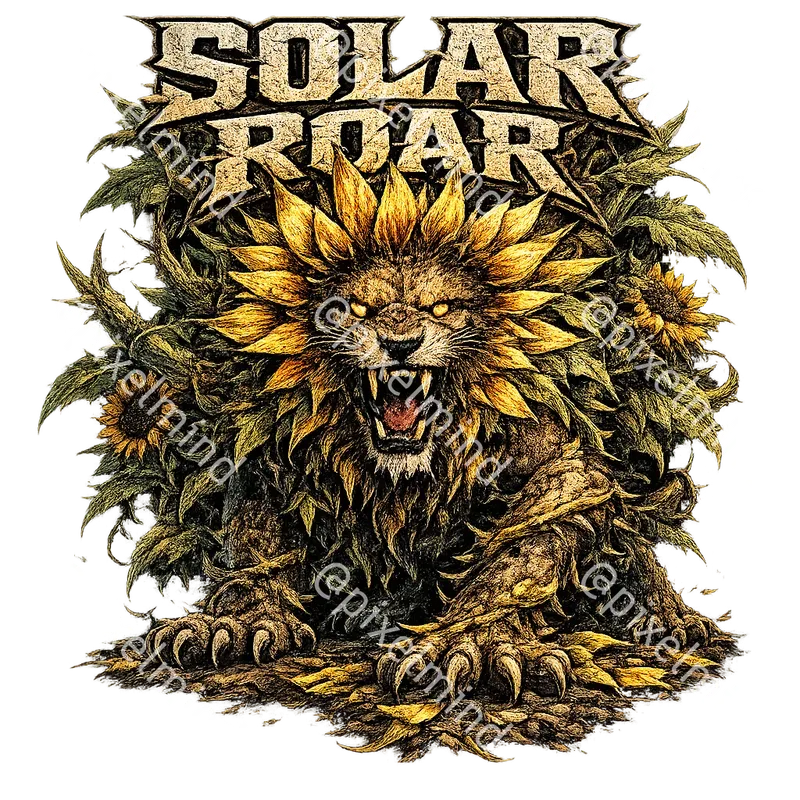Metal Flora Beast Tshirt Forges