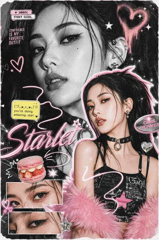 Y2k Pop Idol Scrapbook Collages