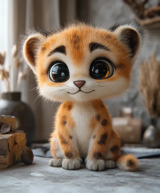 Realistic Abstract Animal Art