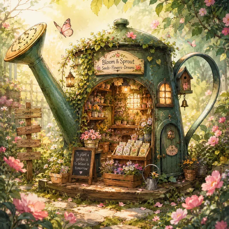 Cozy Miniature Fantasy Worlds