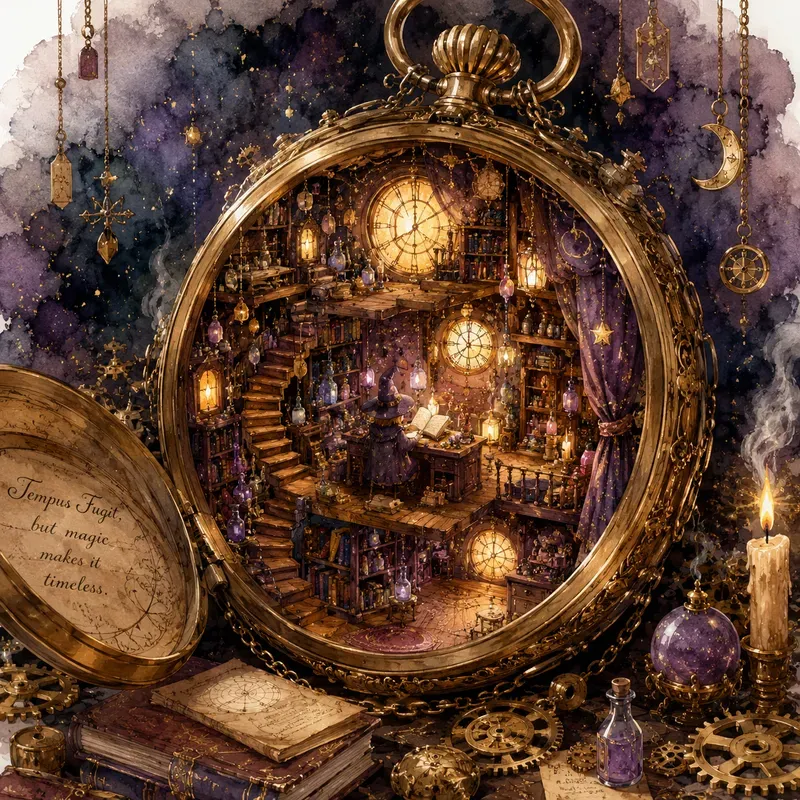Cozy Miniature Fantasy Worlds