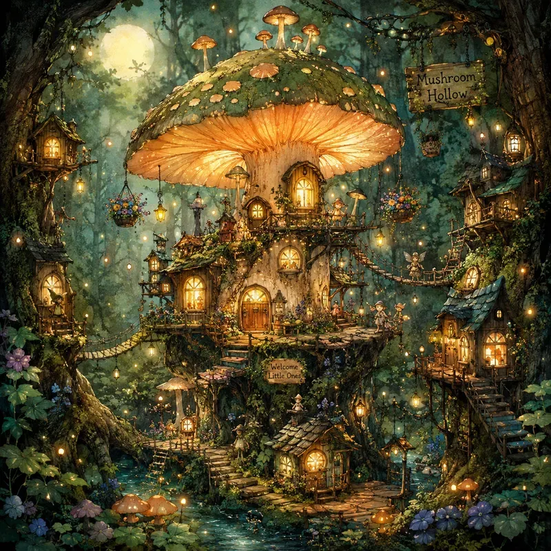 Cozy Miniature Fantasy Worlds