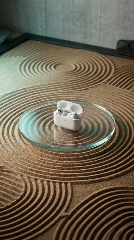 Modern Zen Geometric Sand Lenses