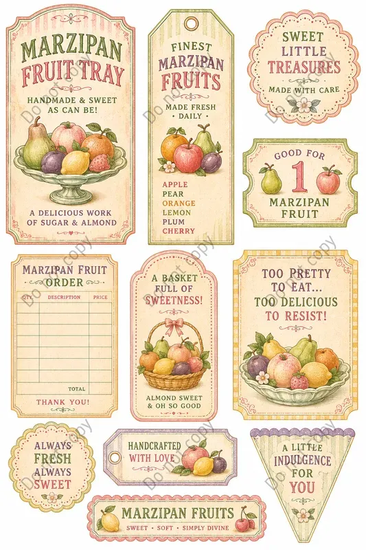 Vintage Candy Shop Ephemera