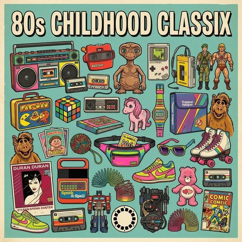 Retro Nostalgia Collages