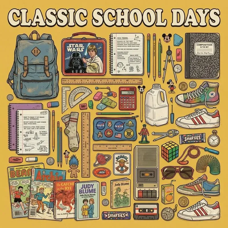 Retro Nostalgia Collages