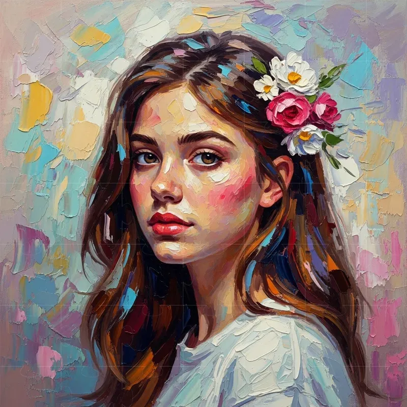 Textured Impressionist Paintings