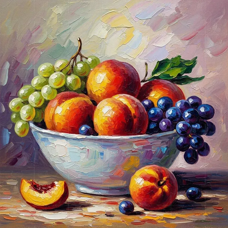Textured Impressionist Paintings