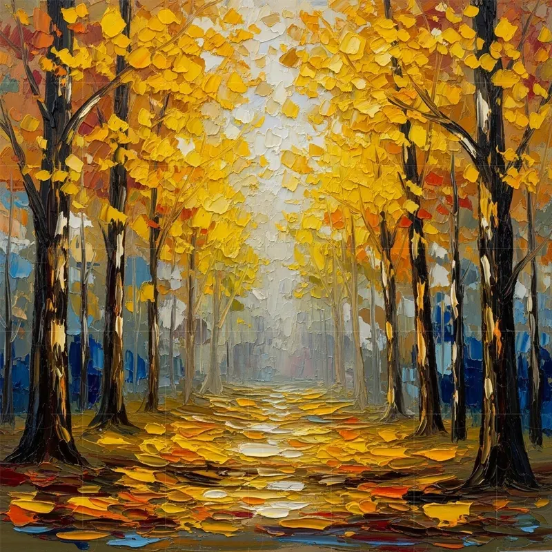 Textured Impressionist Paintings