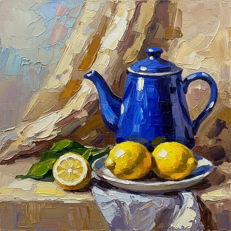 Textured Impressionist Paintings
