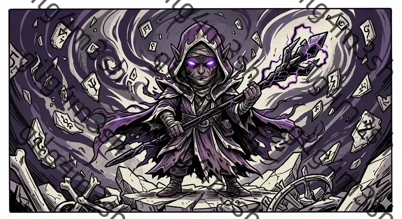 Grimdark Toon Hero Portraits
