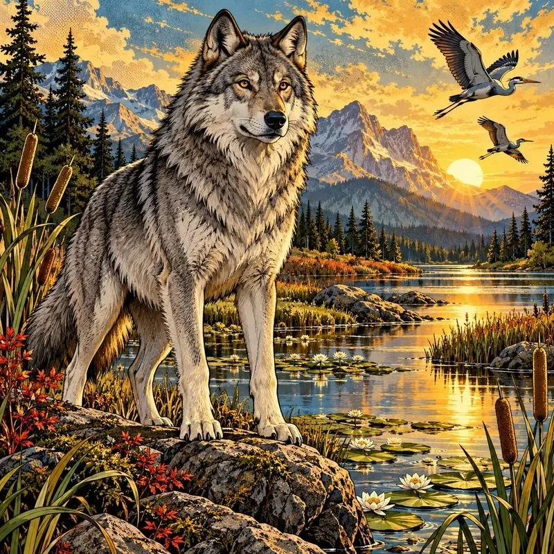 Vintage Wildlife Comic Nature Collections