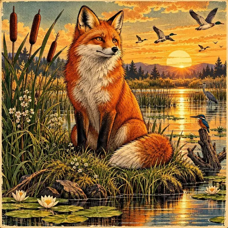 Vintage Wildlife Comic Nature Collections