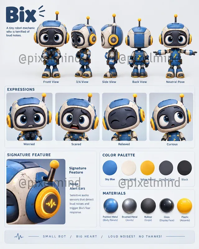 Character Identity Blueprints