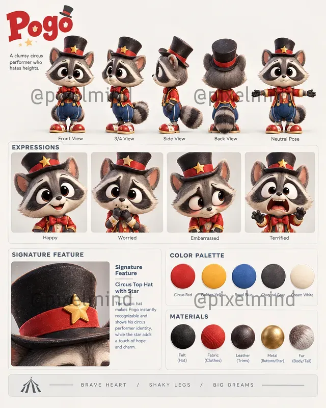 Character Identity Blueprints