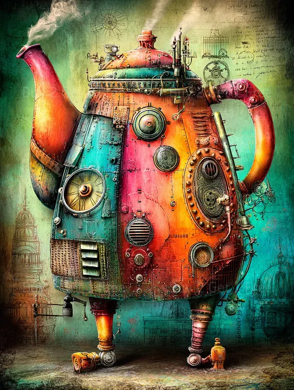 Summer Steampunk Junk Journals