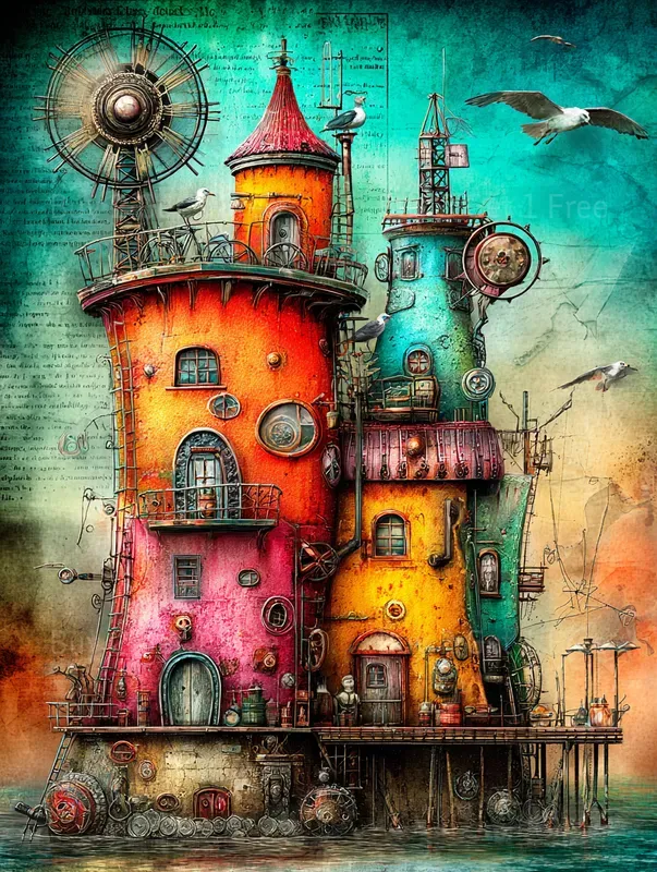 Summer Steampunk Junk Journals