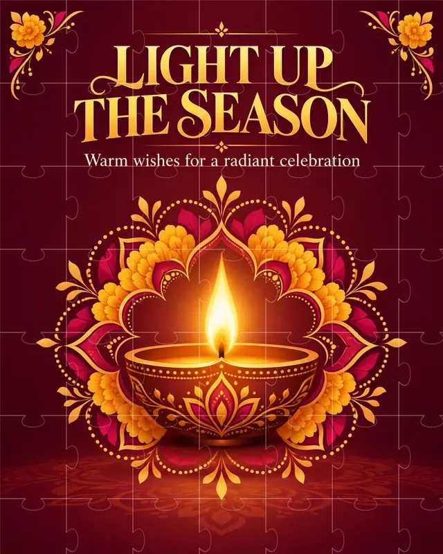 Diwali Festival Poster Generator