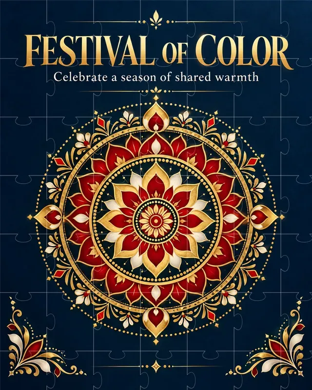 Diwali Festival Poster Generator