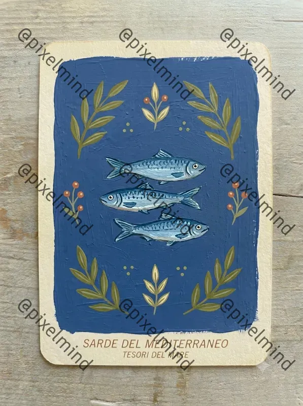 Mediterranean Folk Art Mini Card Packs