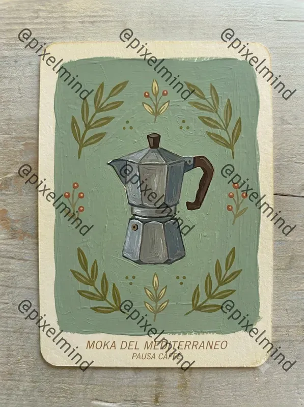 Mediterranean Folk Art Mini Card Packs