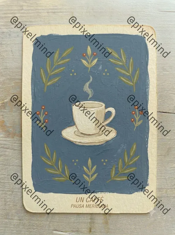 Mediterranean Folk Art Mini Card Packs