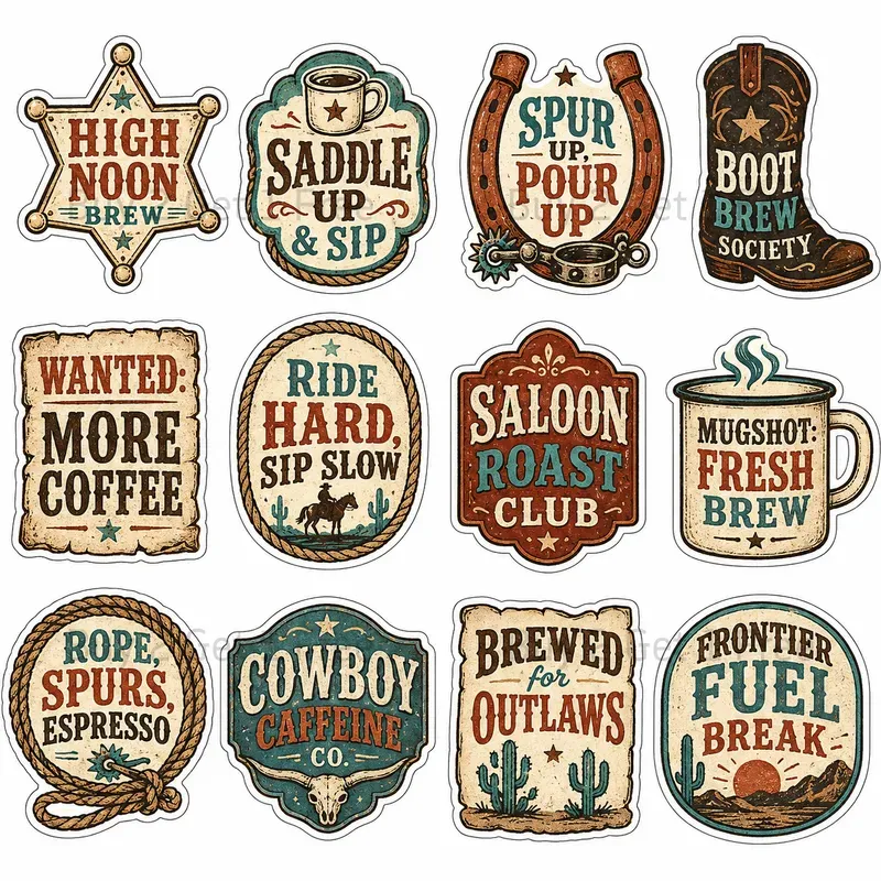 Quote Badge Sticker Packs