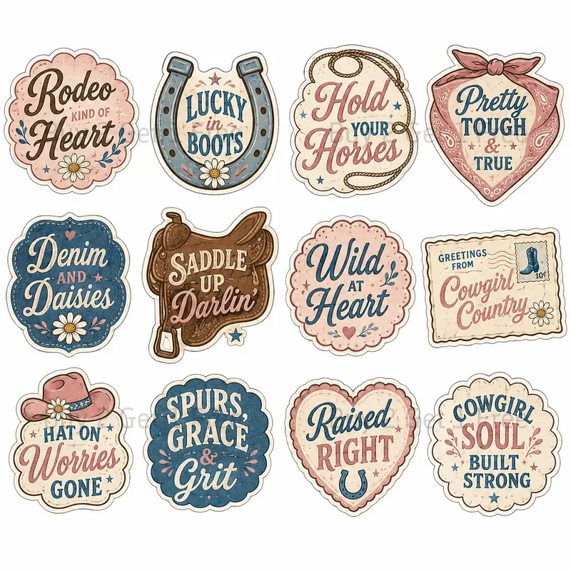 Quote Badge Sticker Packs